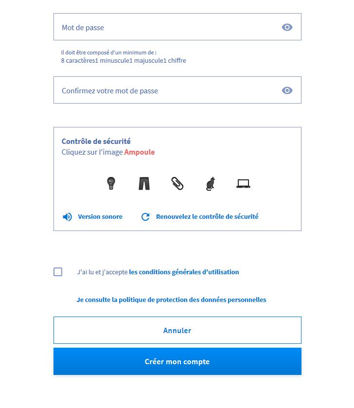 Mon Compte Formation Inscription 2