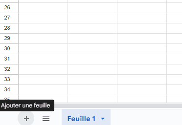 Exemple de tableur Excel