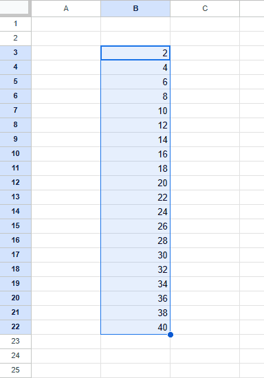 Exemple tableur Excel